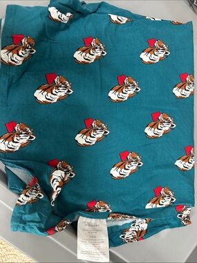 Posh Peanut Valentine tiger Swaddle Blanket